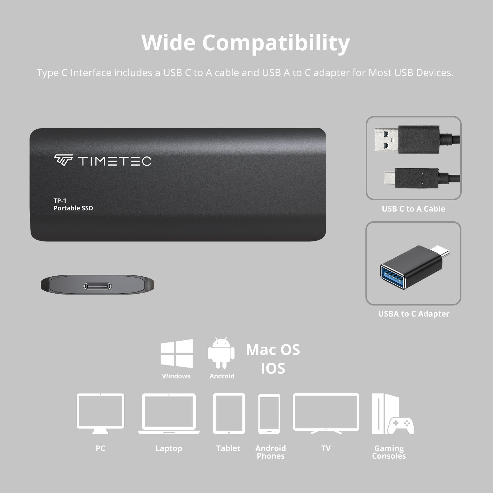 SSD Externo TP-1 USB-USBC 512GB thumbnail 2